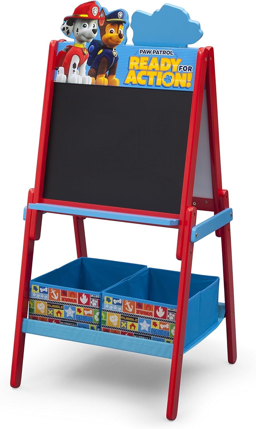 Delta Children Paw Patrol Wooden Activity Easel With Storage