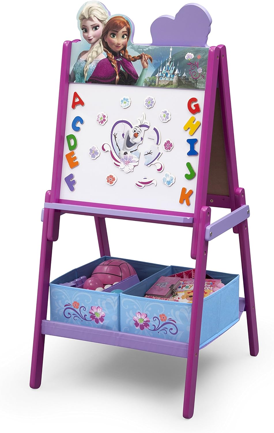 Delta Children Frozen Wooden Easel With Storage