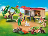 Playmobil Country Rabbit Hutch Farm Animal Play Sets