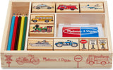 Melissa And Doug Vehicle Stamp Set
