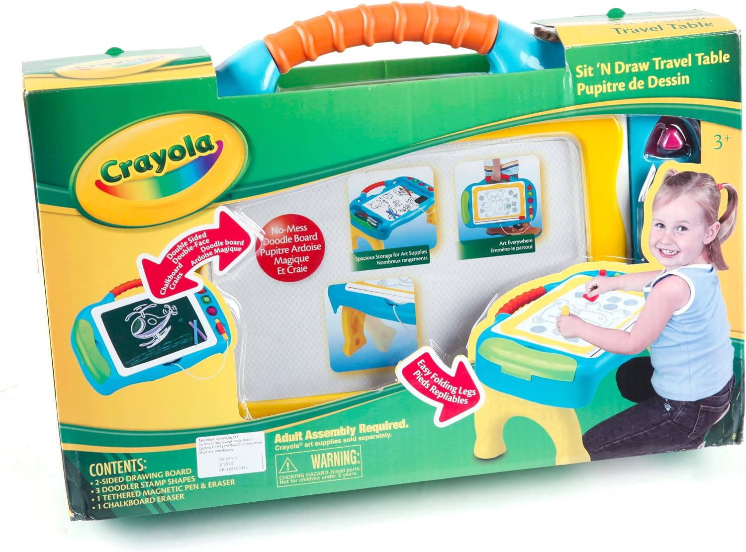 Crayola Easels Sit n Draw Travel Table - Laadlee