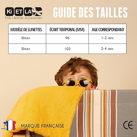 Ki ET LA Sunglasses Wazz - Denim - Laadlee