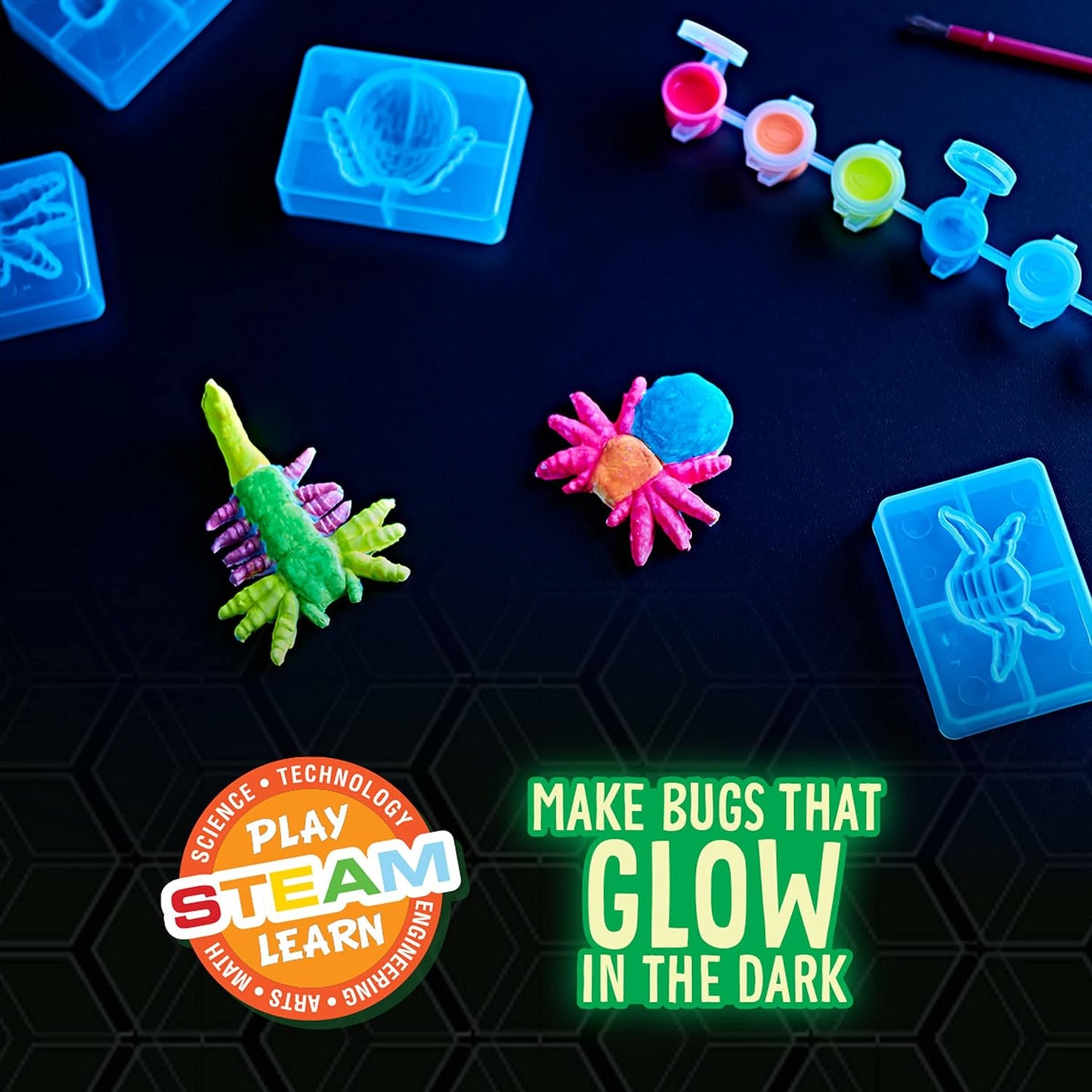 Crayola Critter Creator Glow Bugs Art Kit - Laadlee