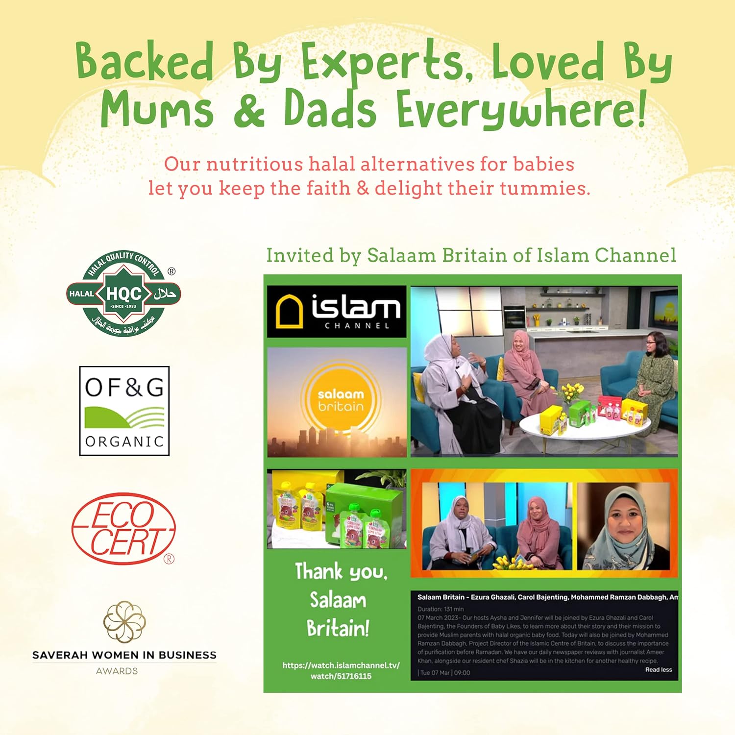 Babylikes Rice and Chicken Organic Puree - 130gm - Laadlee