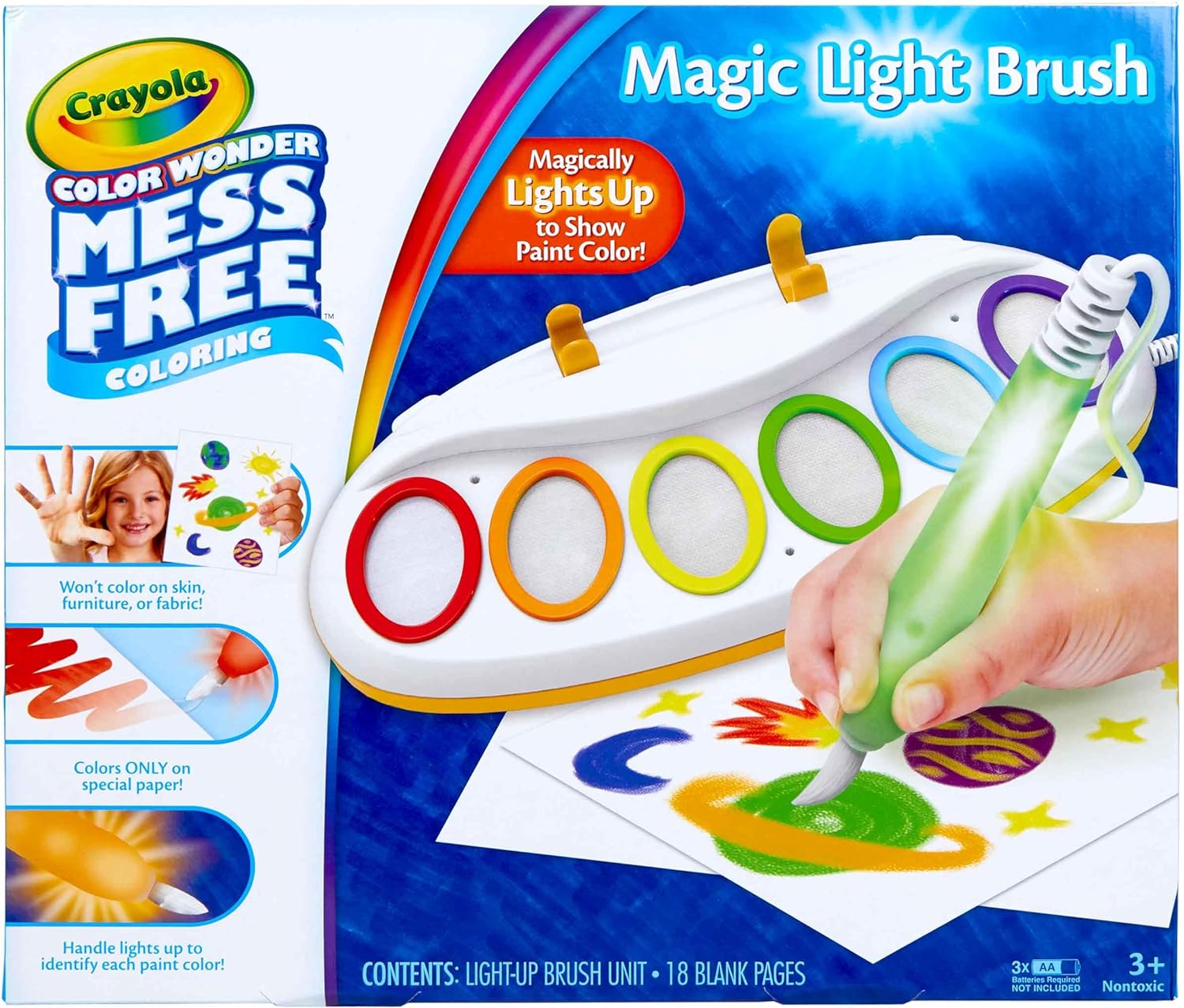 Crayola Color Wonder Mess-free  Magic Light Brush - Laadlee