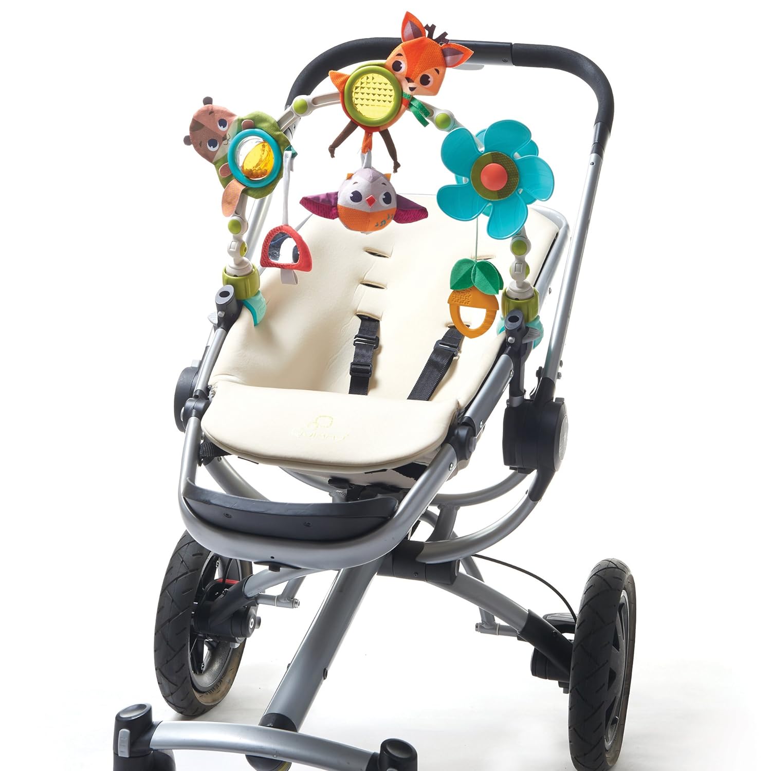 Tiny Love Musical Stroller Activity Arch With Rattle Toys - Into The Forest - Laadlee