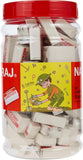 Nataraj Jumbo Plasto Erasers 70Pcs Jar