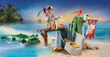 Playmobil Pirate with alligator
