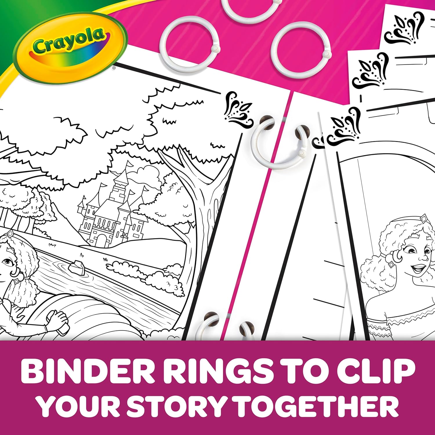Crayola Create Your Own Storybook - Fairytale - Laadlee