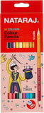 Nataraj Bi-Hex Colour Pencil 12 Colour