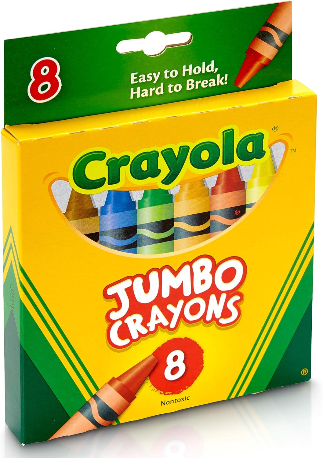 Crayola Jumbo Crayons - Pack of 8 - Laadlee