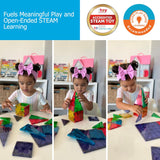 Magna-Tiles Clear Colors Set - 32pcs