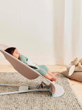 BabyBjorn Fabric Seat Bouncer Balance Soft, Woven/Jersey - Beige/Grey