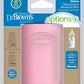 Dr. Brown's Narrow Glass Bottle Sleeve 120ml - Pink