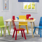 Delta Children Table And 4 Chair Set - Grey/Blue