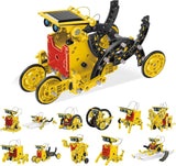 Picasso Magnetic Solar Space Robot Building Kit 12in1