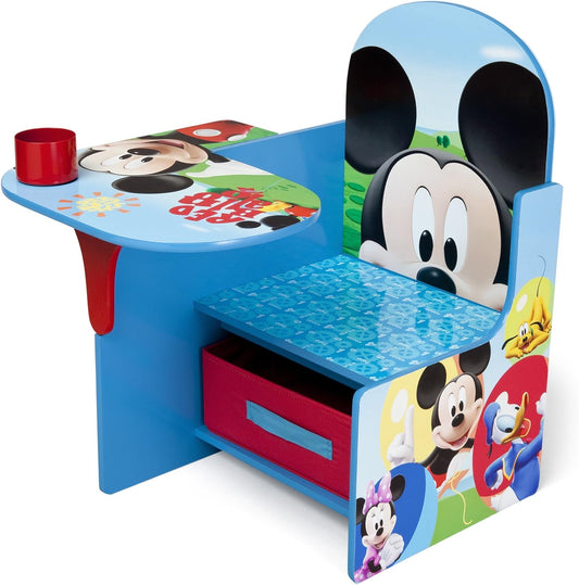 Delta Children Mickey Mouse Chair Desk With Storage Bin