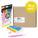 Crayola Take Note Erasable Highlighters - Pack of 6 - Laadlee