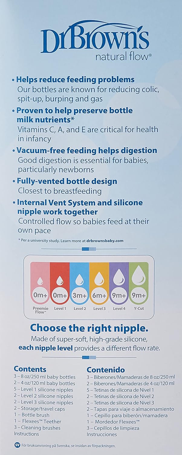 Dr. Brown's Pink Bottle Gift Set Options - Laadlee