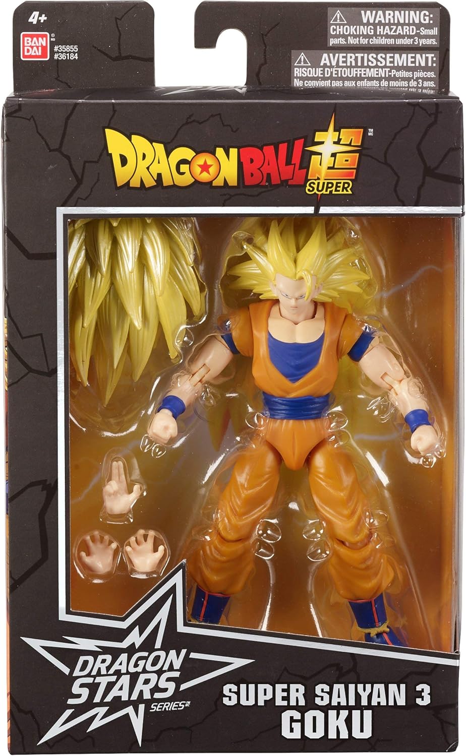 Bandai Dragonball Stars Supersaiyan 3 - Goku