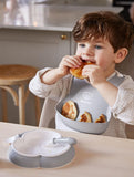 BabyBjorn Baby plate Set - Grey (Pack of 2)