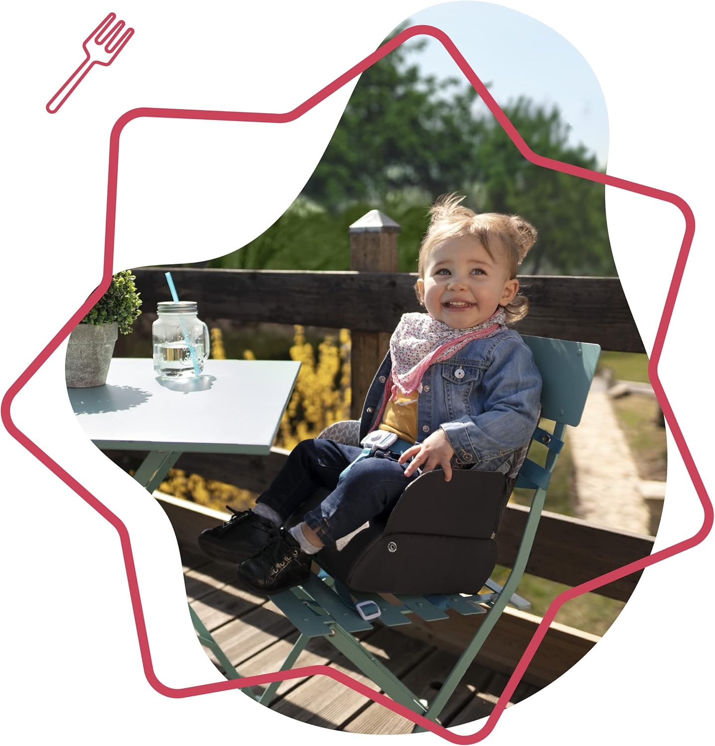 Badabulle Yummy Compact Travel Booster Seat - Laadlee