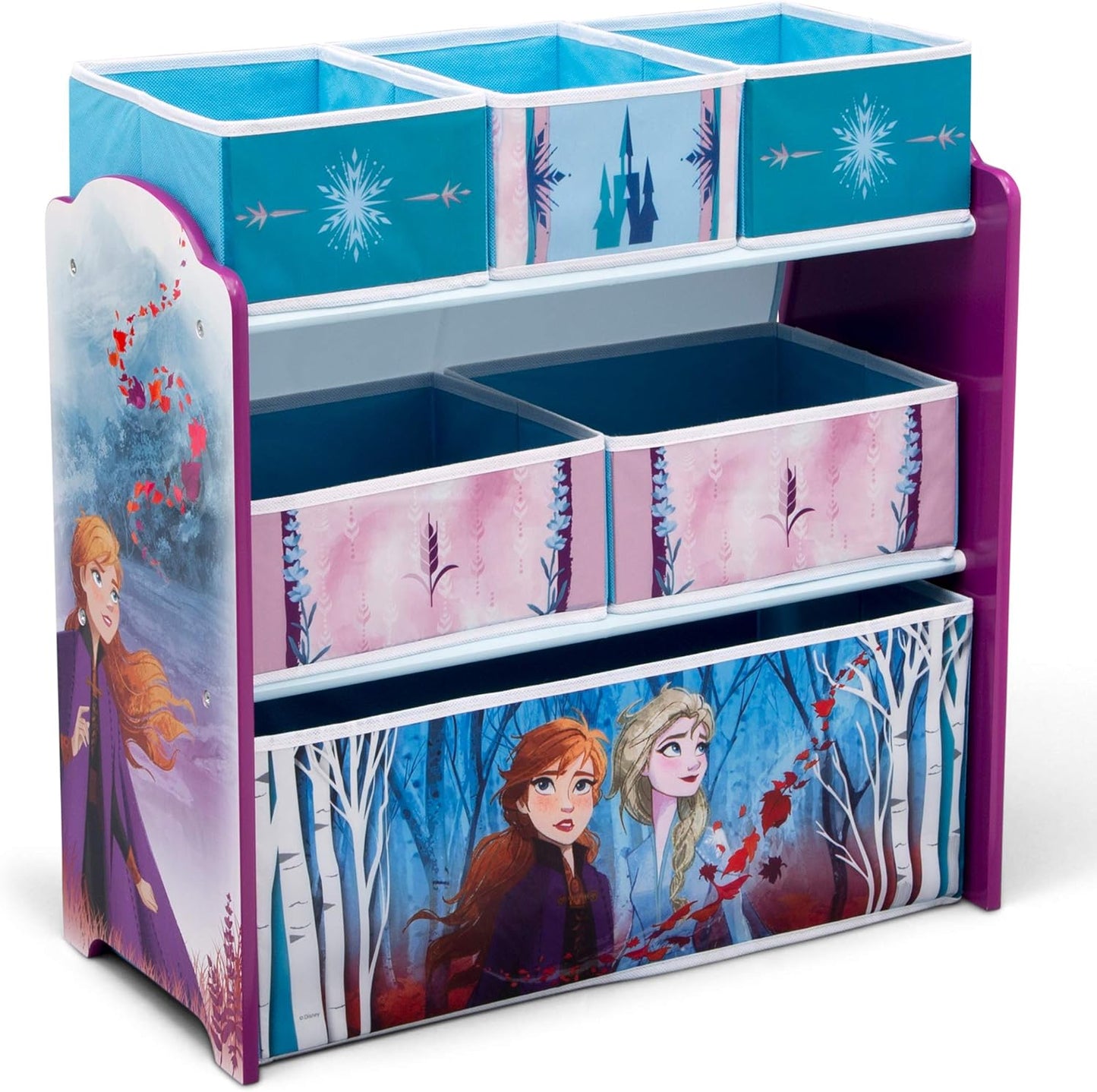 Delta Children Frozen 2 Multi Bin Toy Organizer