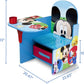 Delta Children Mickey Mouse Chair Desk With Storage Bin