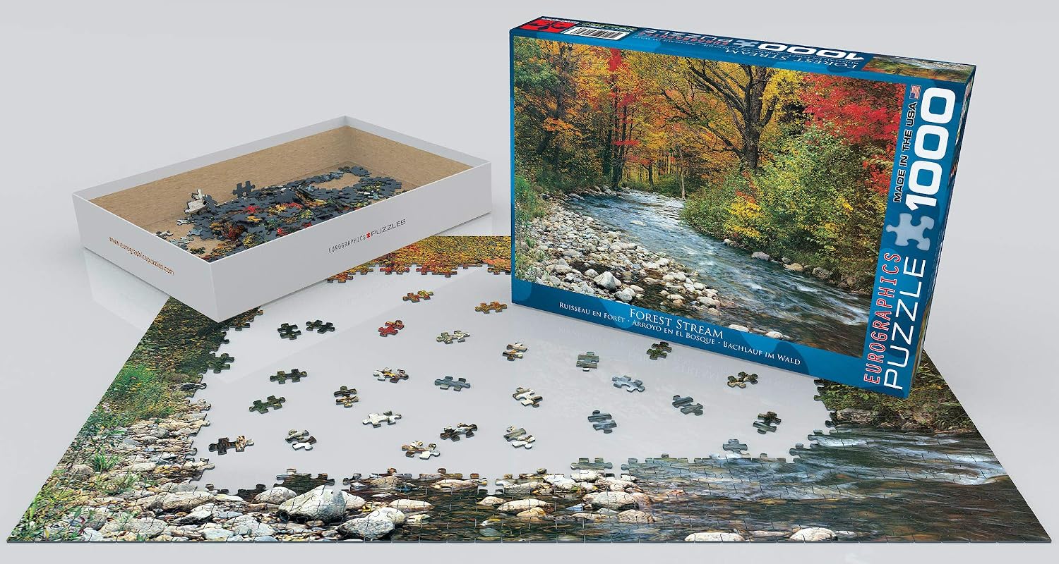 eurographics-forest-stream-puzzle-1000pcs - 3