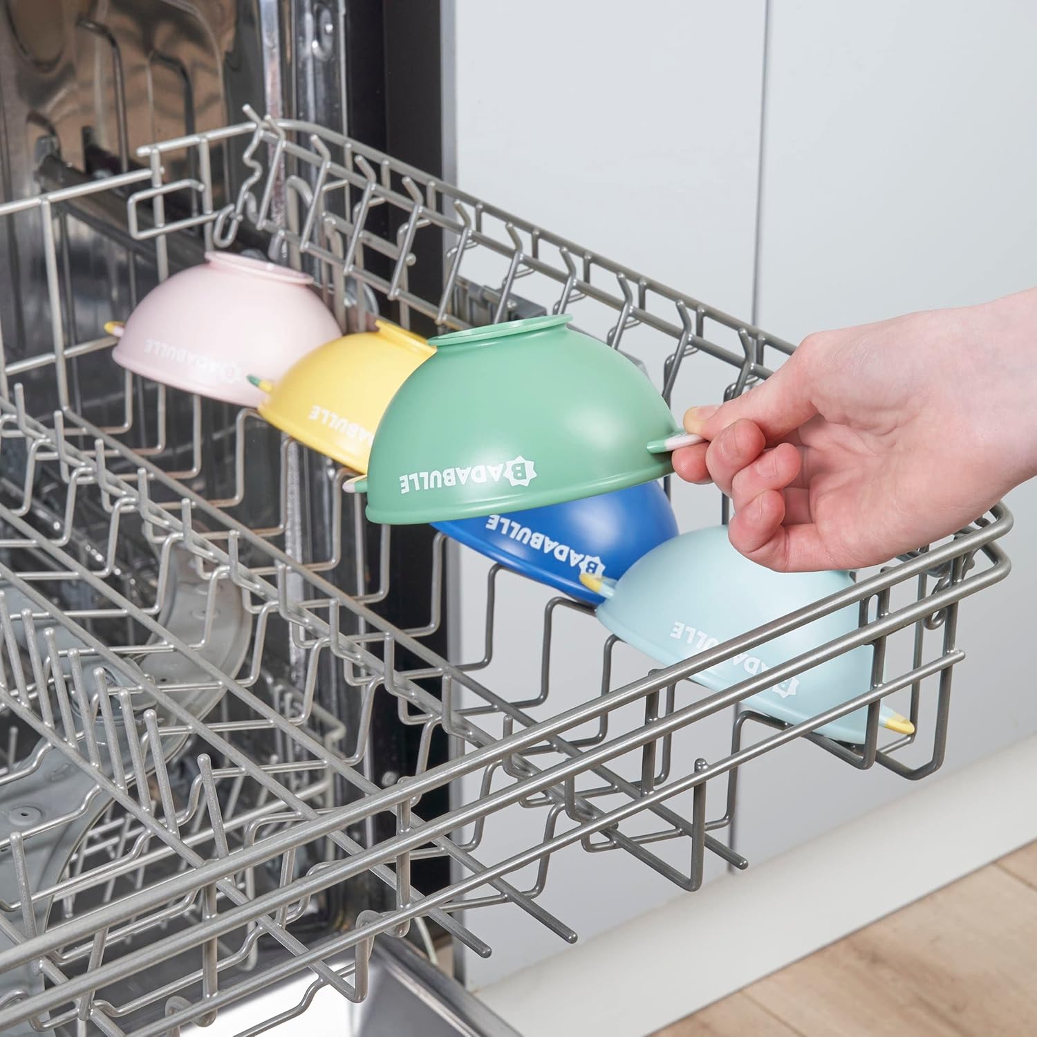 Badabulle Badabowls Non Slip 330ml - Pack of 5 - Laadlee