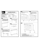 Viga Magnetic Writing Board - Lowercase