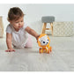 Tiny Love Tiny Rolling Toy - Leonardo The Lion - Orange - Laadlee