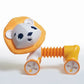 Tiny Love Tiny Rolling Toy - Leonardo The Lion - Orange - Laadlee