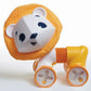 Tiny Love Tiny Rolling Toy - Leonardo The Lion - Orange - Laadlee