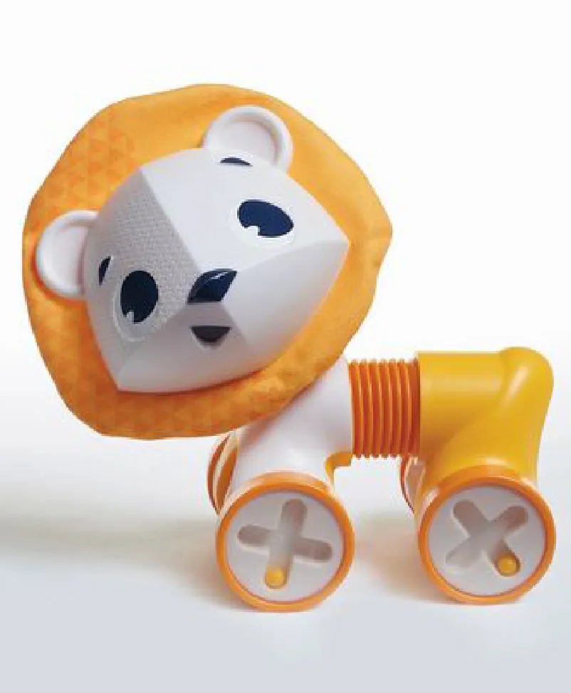 Tiny Love Tiny Rolling Toy - Leonardo The Lion - Orange - Laadlee