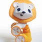 Tiny Love Tiny Rolling Toy - Leonardo The Lion - Orange - Laadlee