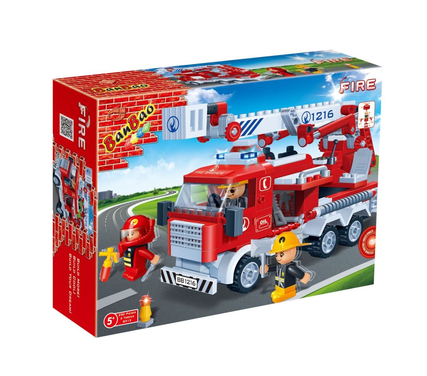 Banbao Fire Series - 290Pcs