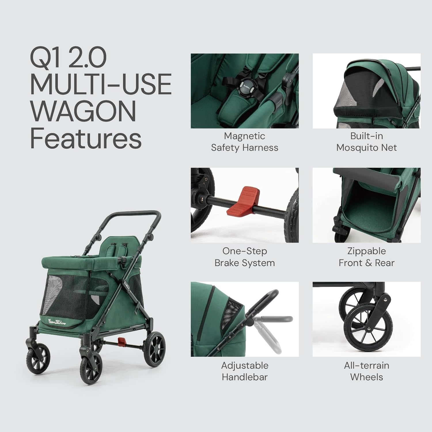 familidoo-q1-2-0-multi-use-wagon-stroller-emerald-green-7