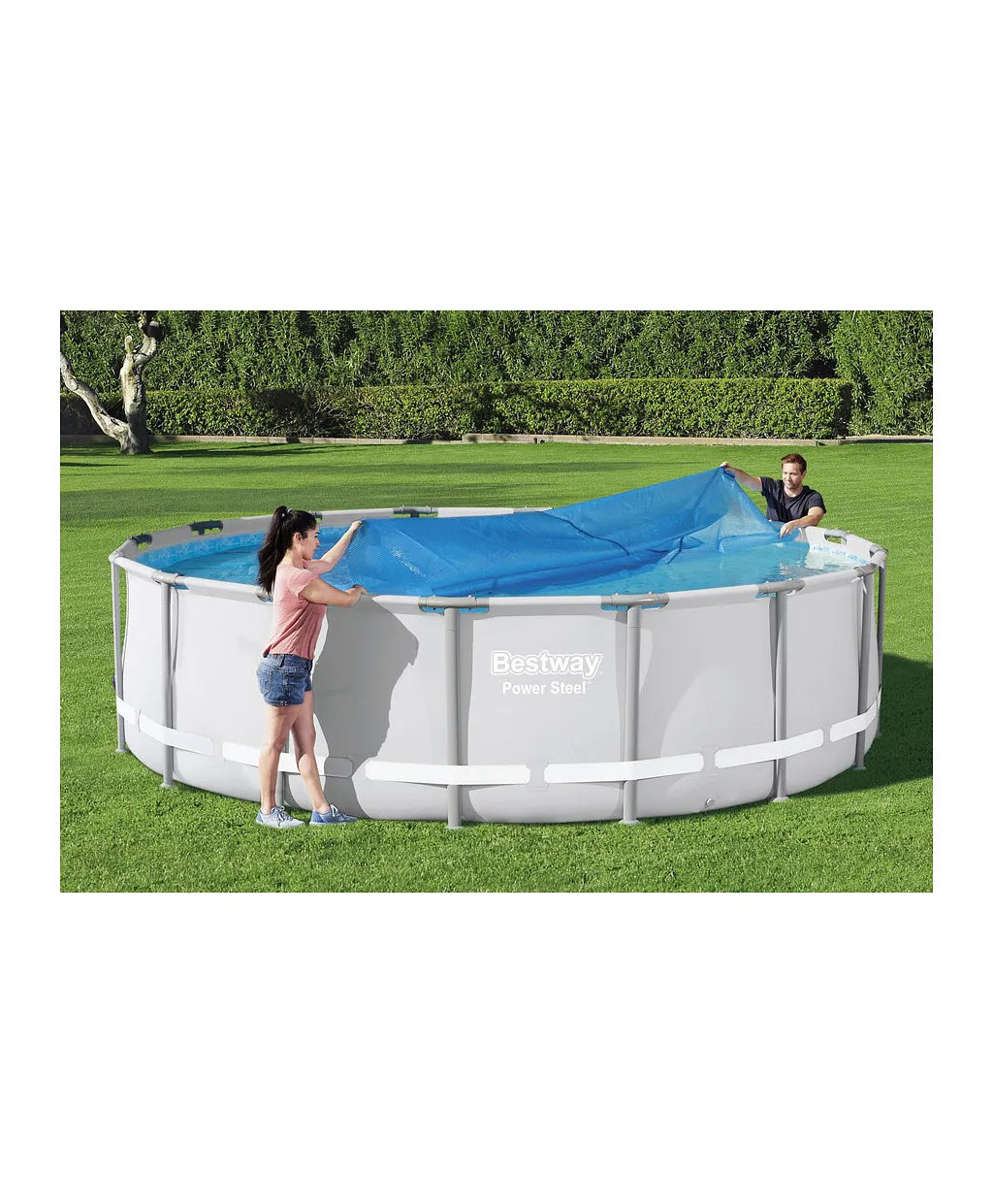 Bestway Pool Cover Steelpro - 488Cm