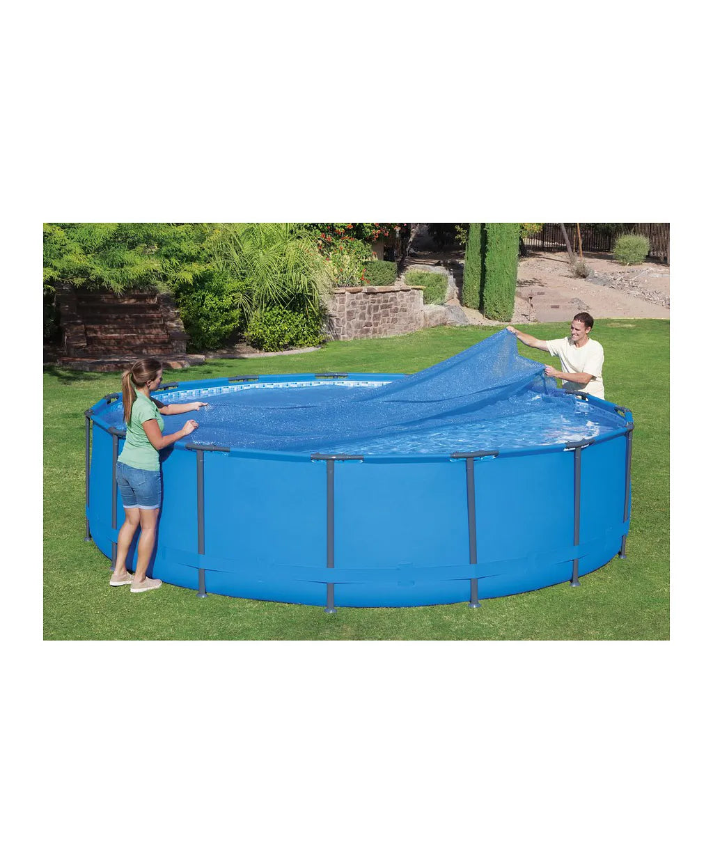 Bestway Pool Cover Steelpro - 488Cm