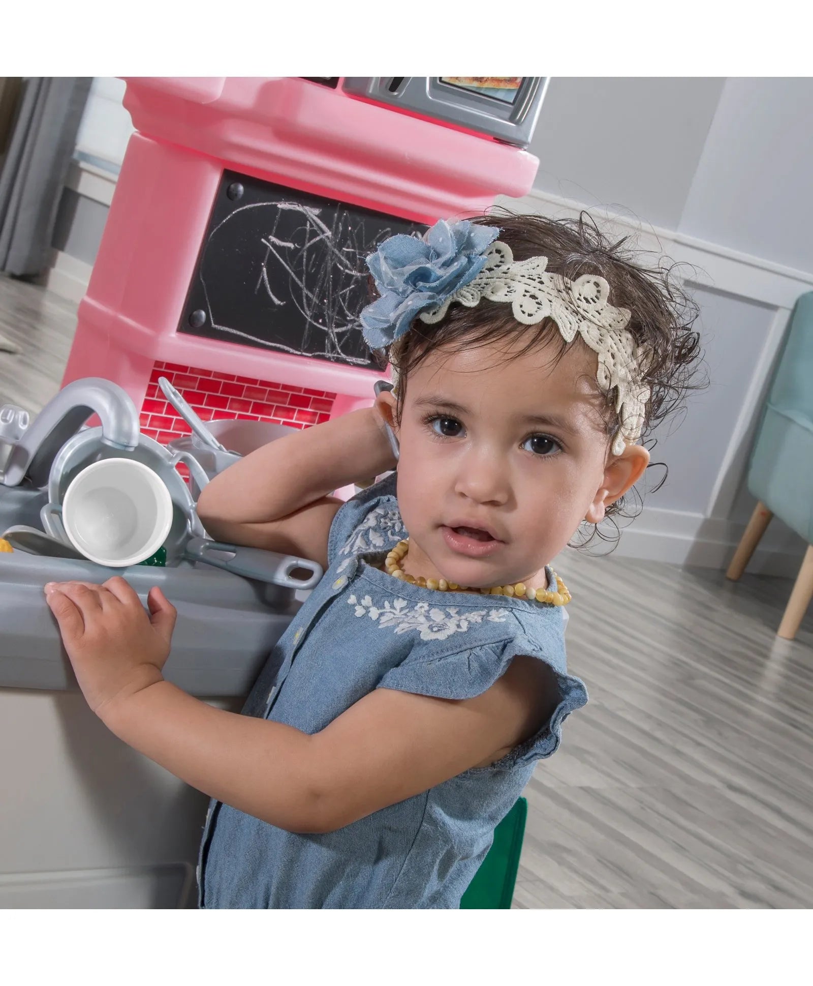 Step2 Great Gourmet Kitchen - Soft Pink - Laadlee