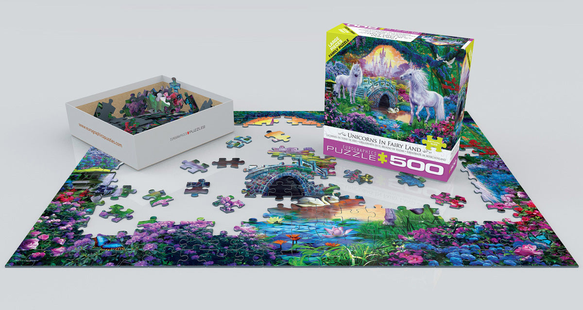 EuroGraphics Unicorn Fairy Land - 500Pcs