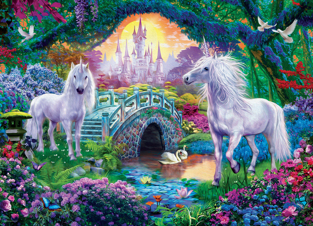 EuroGraphics Unicorn Fairy Land - 500Pcs