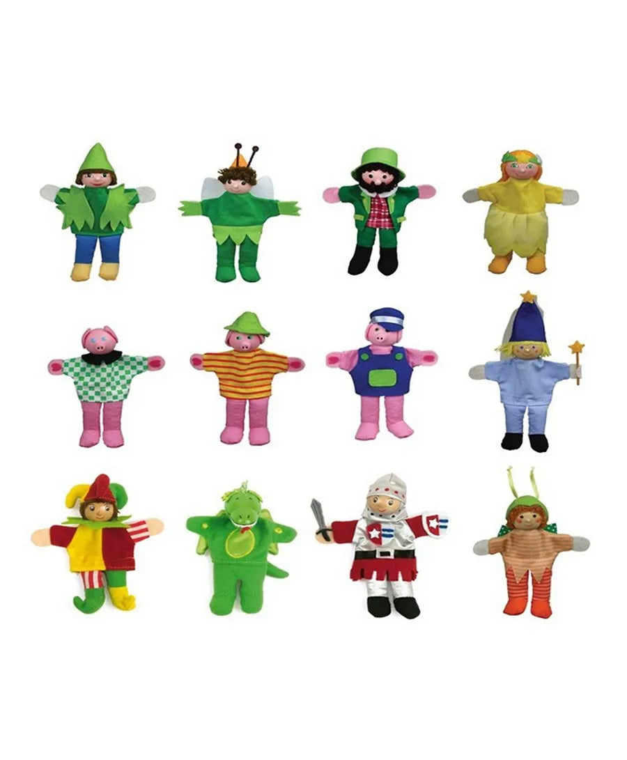 Andreu Toys Finger Puppets 12 Characters - Laadlee