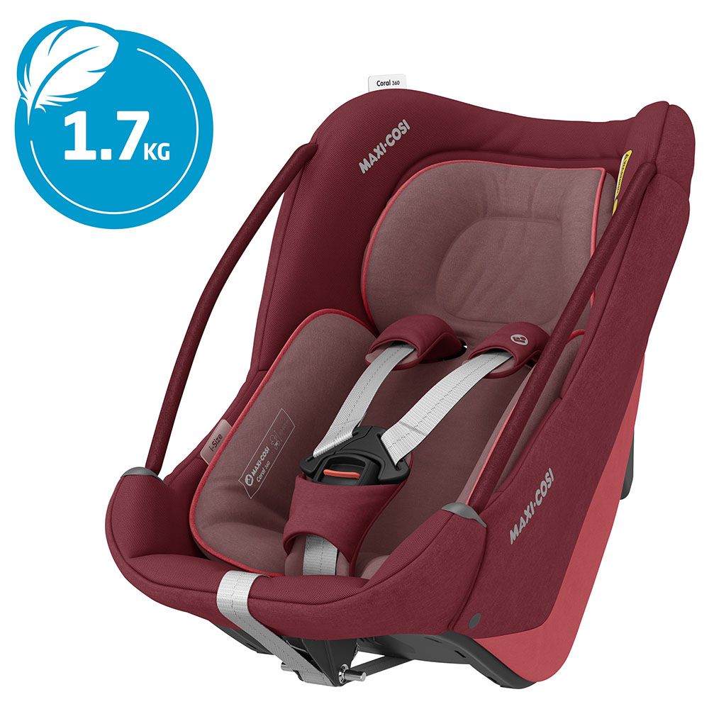 Maxi-Cosi Coral 360 Car Seat - Essential Red