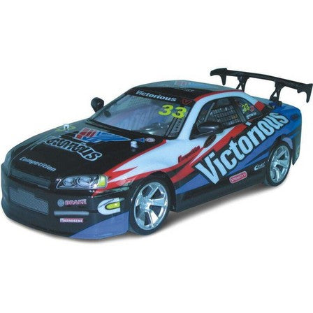 Crazon 1:14 4Wd Drift Car With Light - Yellow/ Blue