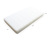 Babyhood Amani Bebe Compact Sheet - White
