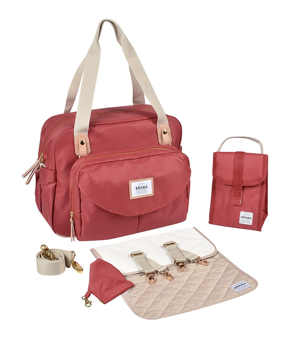 Beaba Geneva II Changing Bag - Terracota