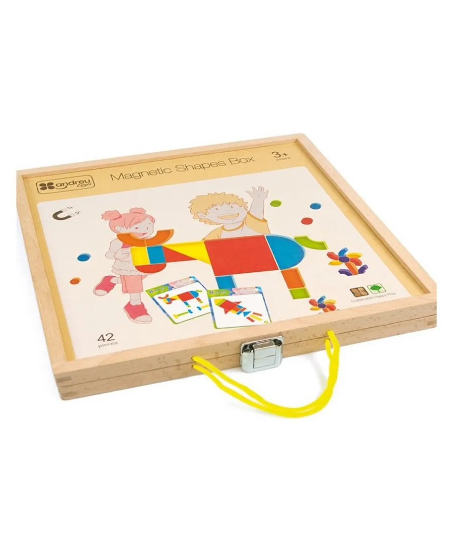 Andreu Toys Magnetic Shapes Box - Laadlee