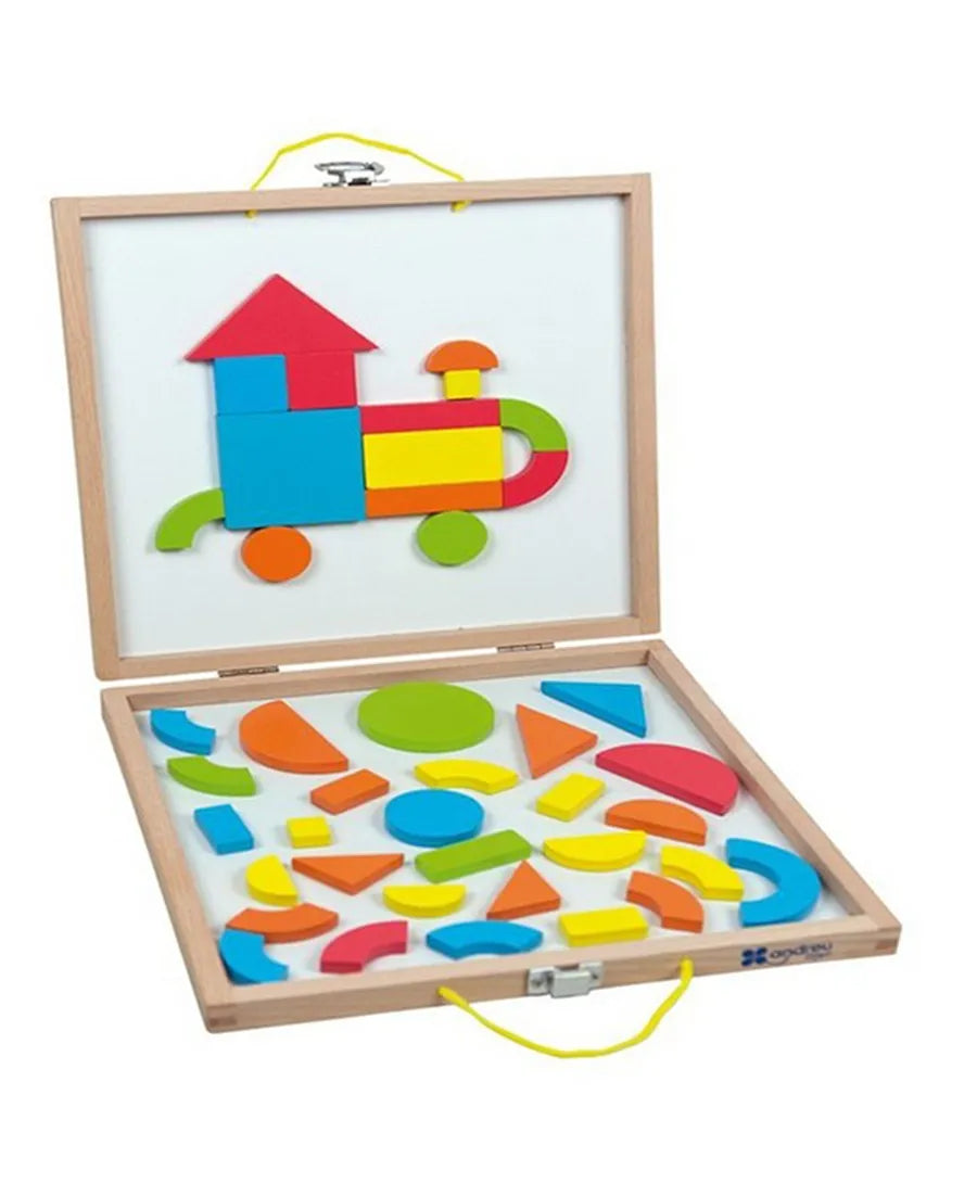 Andreu Toys Magnetic Shapes Box - Laadlee